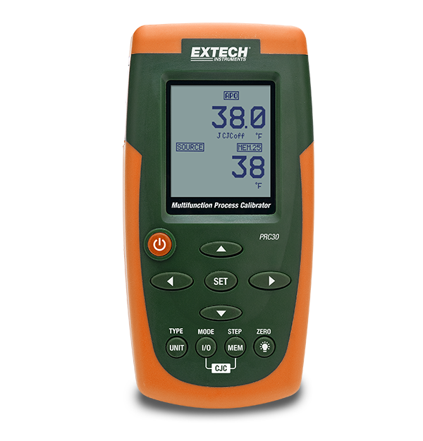 Extech PRC30 – Multifunction Process Calibrator for Thermocouples, mA, mV, and Voltage