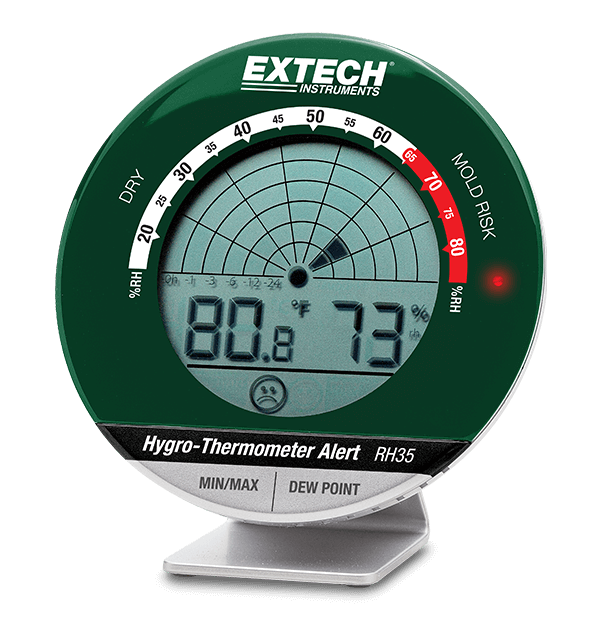 Extech RH35 Desktop Radar Hygro-Thermometer with Mold Alert