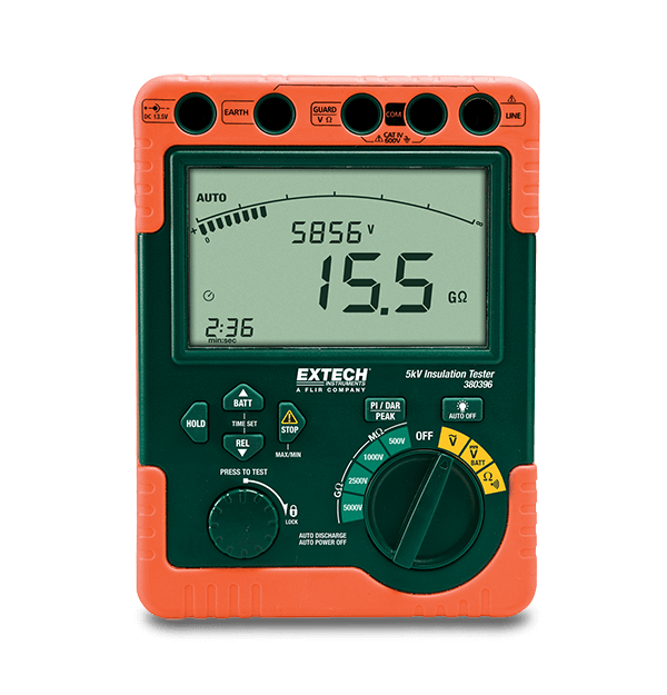 Extech 380396 Digital High Voltage Insulation Tester