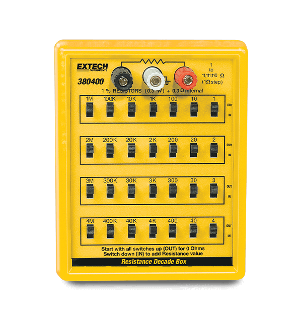 Extech 380400 Resistance Decade Box