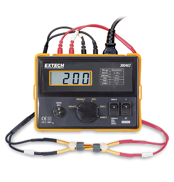 Extech 380462 Precision Milliohm Meter
