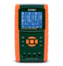 Extech 382100: 1200A 3-Phase Power Analyzer/Datalogger EXTECH  Measurement Methods Technology Company Electrical Test Instruments