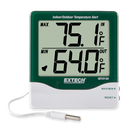 Extech 401014A Big Digit Indoor/Outdoor Temperature Alert Thermometer with Alarm