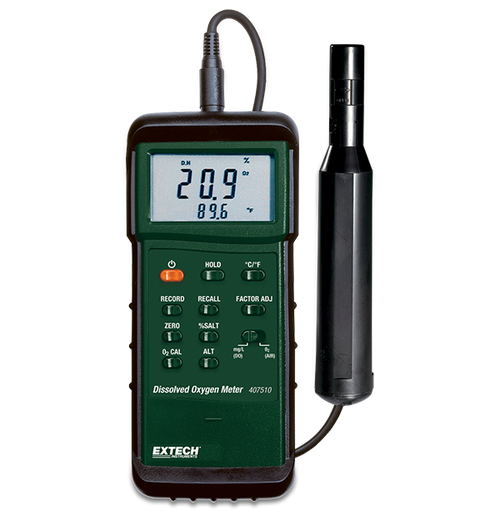 Extech 407510 – Heavy Duty Dissolved Oxygen Meter