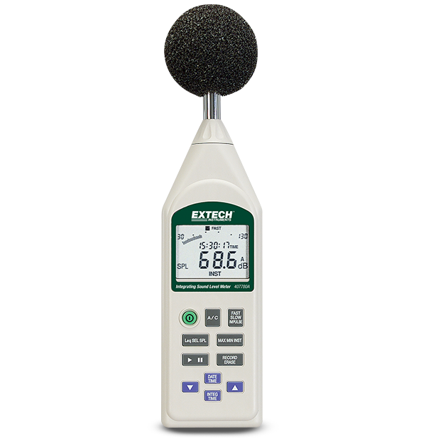 Extech 407780A Integrating Sound Level Meter with USB