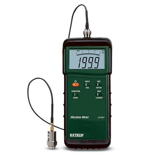 Extech 407860 Heavy Duty Vibration Meter