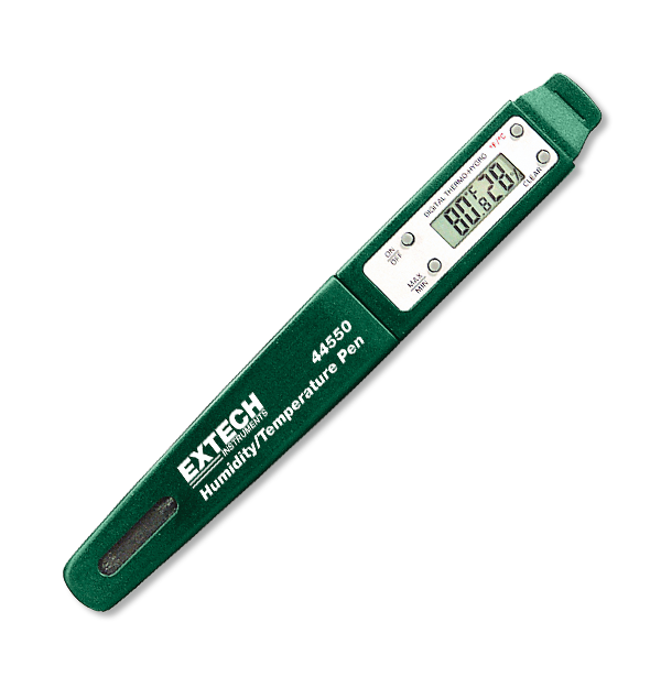 Extech 44550 Pocket Humidity/Temperature Pen with Max/Min Recording