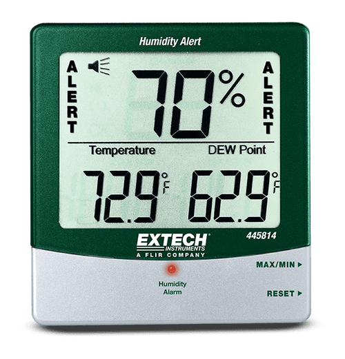 Extech 445814 Hygro-Thermometer Humidity Alert with Dew Point