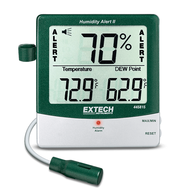 Extech 445815 Hygro-Thermometer Humidity Alert with Dew Point