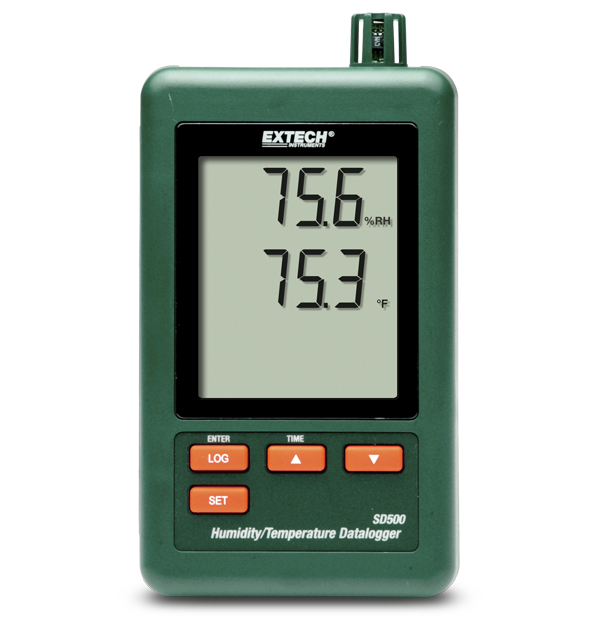 Extech SD500 Humidity/Temperature Datalogger with SD Card