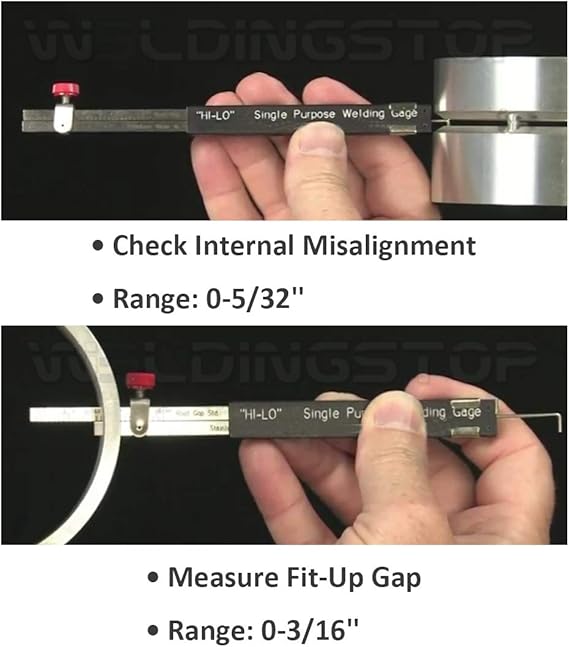 SPARTNA Hi-Lo Welding Gauge Internal Single Purpose