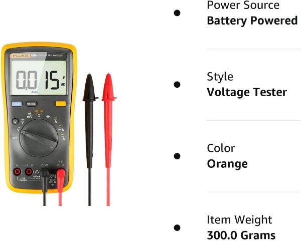 Fluke 15B+ Digital Multimeter