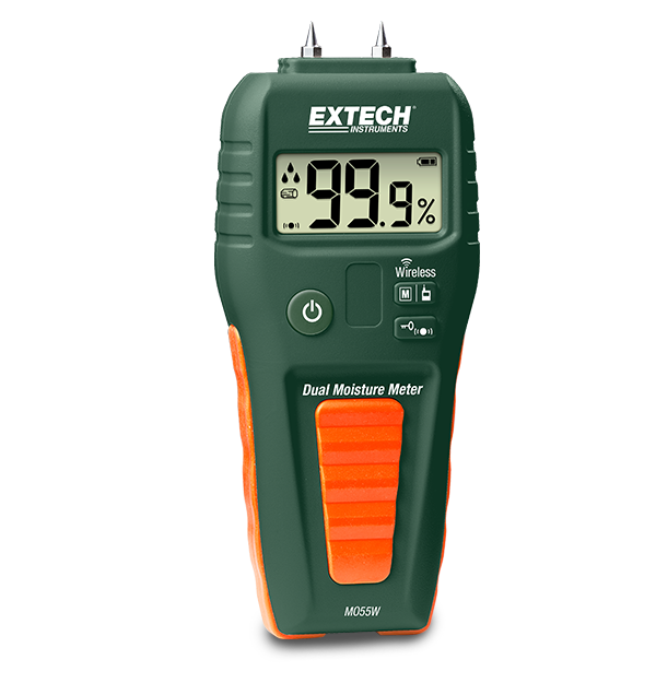 Extech MO55W – Wireless Datalogging Pin/Pinless Moisture Meter with Bluetooth® and ExView® App
