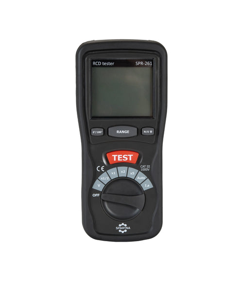 SPARTNA SPR-261 RCD TESTER spartna  Measurement Methods Technology Company Electrical Test Instruments