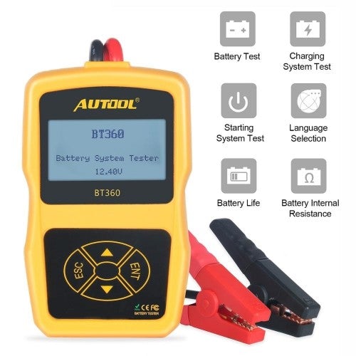 Autool BT360 Car Battery Tester 12V