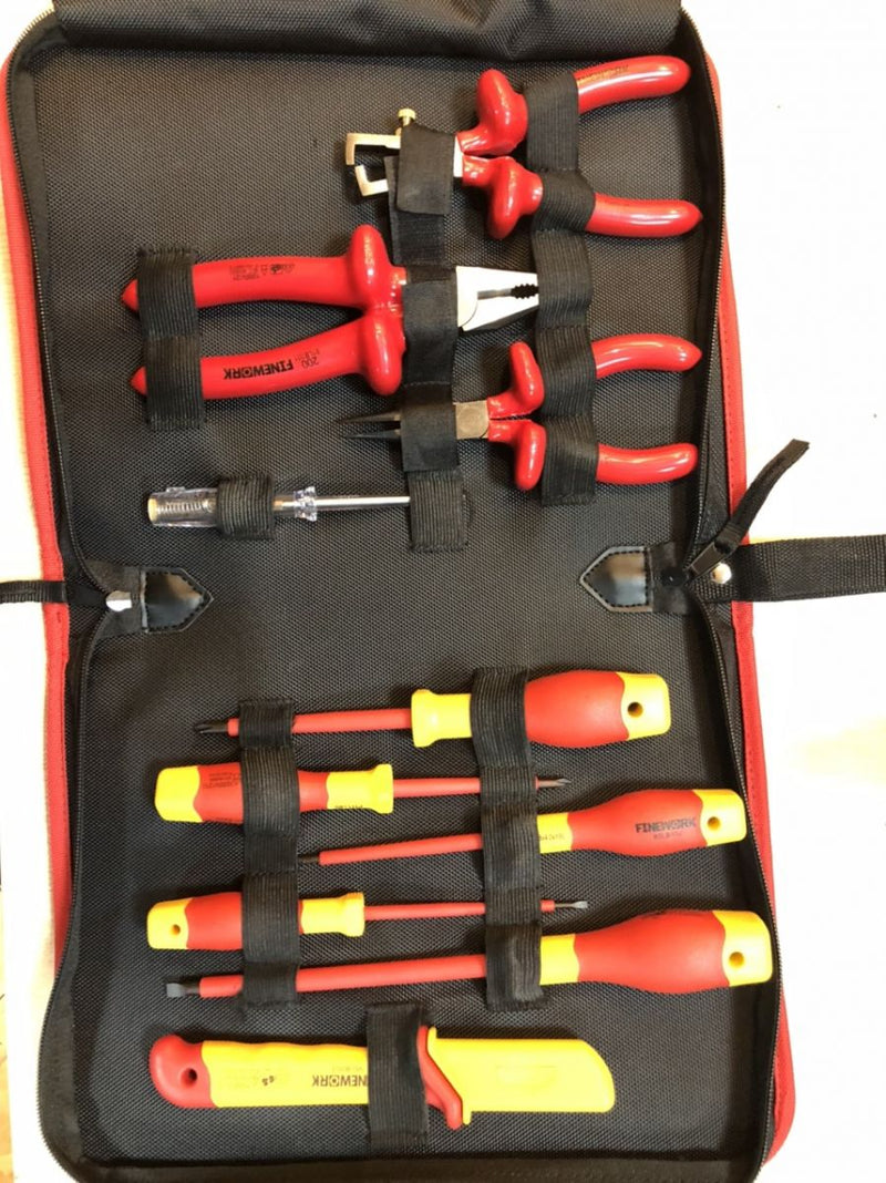 FINEWORK 10PCS Insulated Tool Set