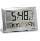 Extech CTH10A – Radio-Controlled Wall Clock with Hygro-Thermometer (NIST WWVB Sync)