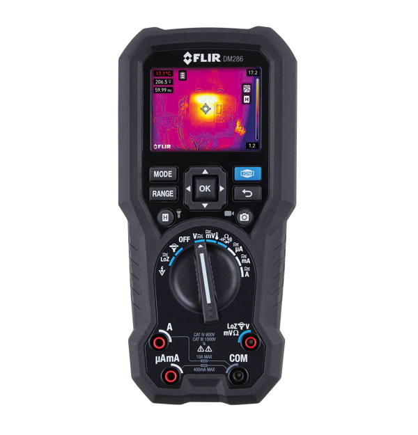 FLIR DM286 Industrial Thermal Imaging Multimeter with IGM™.