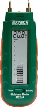 Extech MO210 Pocket Moisture Meter with 2-in-1 Digital LCD Readout and Analog Bar Graph Measurement Methods Technology Company  Measurement Methods Technology Company Moisture Meter