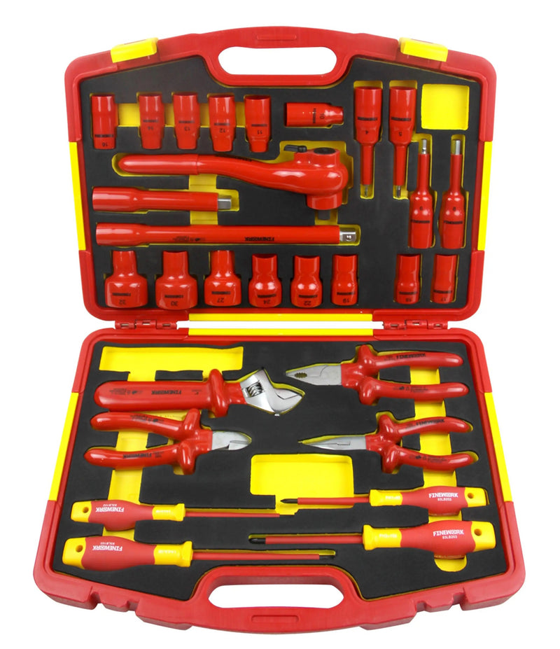 FINEWORK 29 PCS Insulated Tool Set