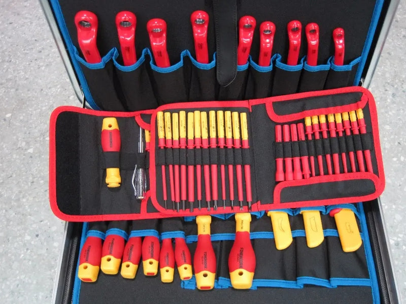 FINEWORK 116 PCS Insulated Tool Set in Trolley Bag