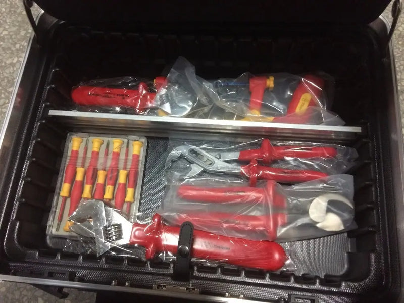 FINEWORK 48 PCS Insulated Tool Set in Suitcase