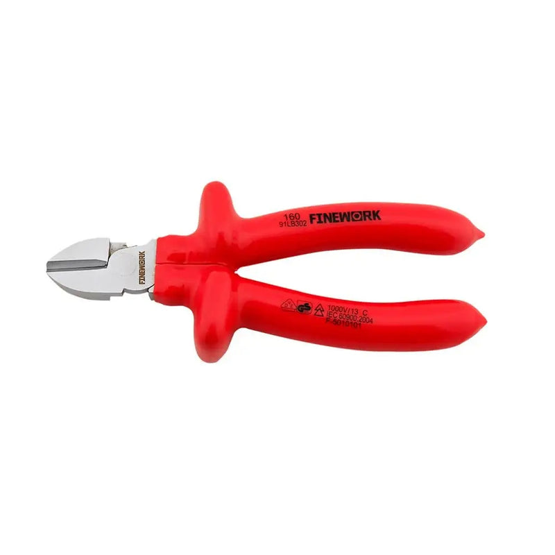 FINEWORK Insulated Diagonal Pliers 6" 160mm