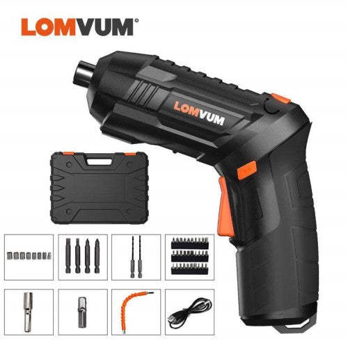 LOMVUM Mini Cordless Screwdriver Rechargeable L-DB17