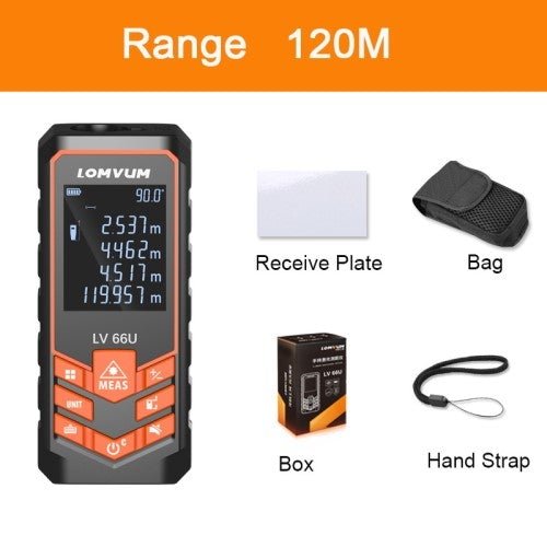 LOMVUM Laser Distance Meter 120m LV66U-120M