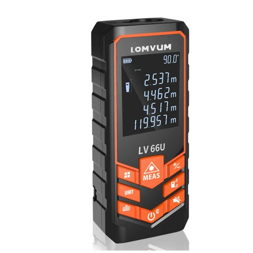 LOMVUM Laser Distance Meter 120m LV66U-120M