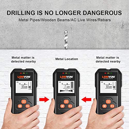 LOMVUM LW10 Multi-functional Wall Detector