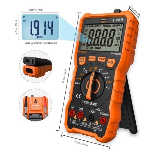 LOMVUM T28B Auto Ranging Digital Multimeter