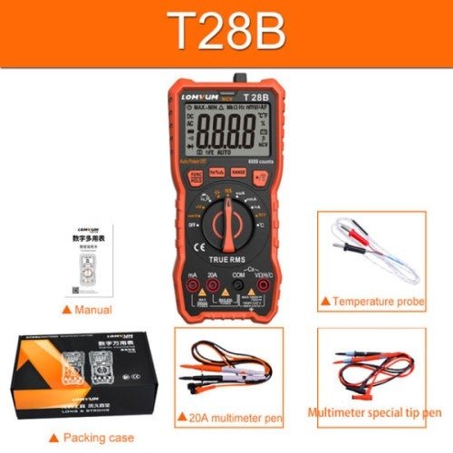 LOMVUM T28B Auto Ranging Digital Multimeter