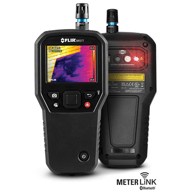 FLIR MR277 Advanced Thermal Imaging Moisture Meter with Hygrometer.
