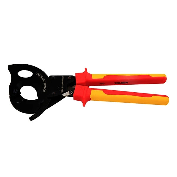 FINEWORK Insulated Ratchet Cable Cutting Pliers 32mm(240mm2)