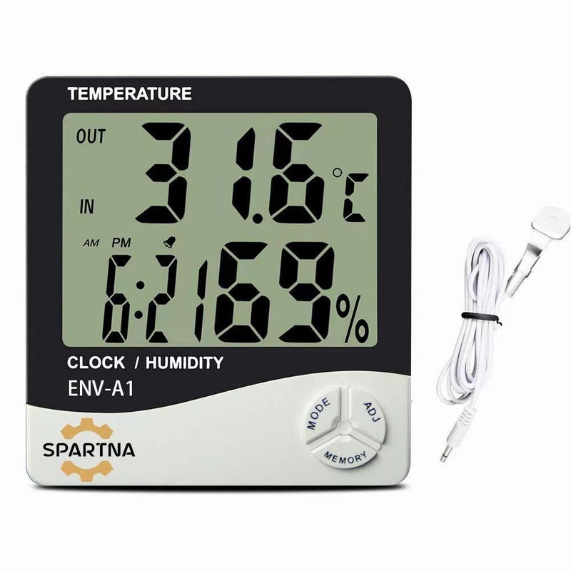 SPARTNA ENV-A1 Big Display Wall Mount Thermo-Hygrometer