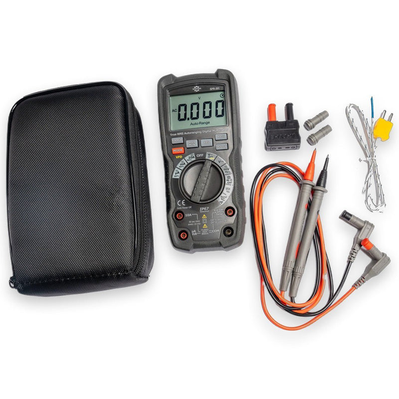 Spartna SPR-221 Insulation Tester with True RMS Multimeter