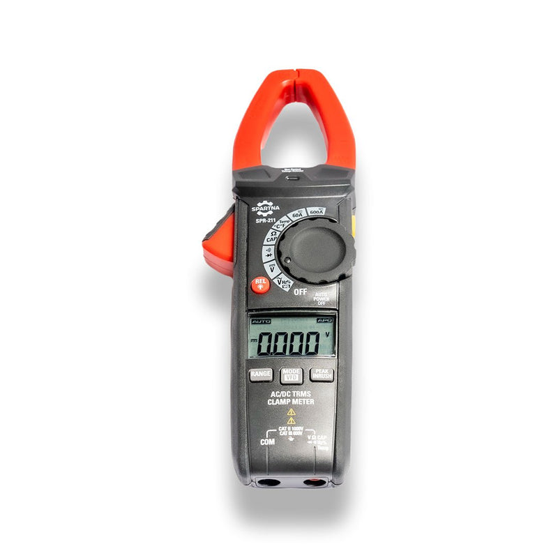 Spartna SPR-211 600A AC/DC True RMS Clamp Meters