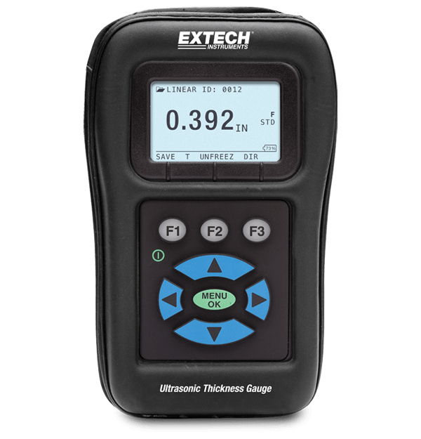 Extech TKG150 – Digital Ultrasonic Thickness Gauge with Datalogger (0.040–20" Steel)