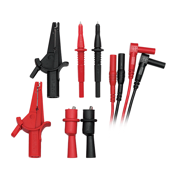 Extech TL808-KIT – 8-Piece Professional Test Lead Kit (CAT III-1000V)