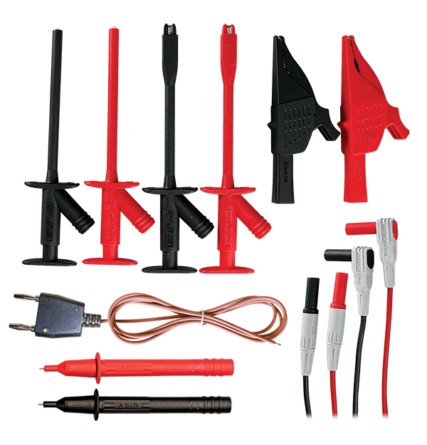 Extech TL833 – 11-Piece Industrial Test Lead Kit (CAT III-1000V)