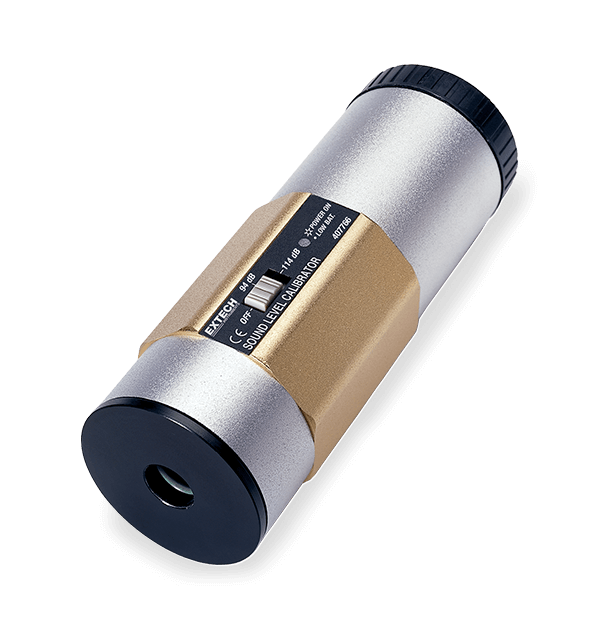 Extech 407766  Professional 94dB / 114dB Sound Level Calibrator (1kHz Sine Wave)