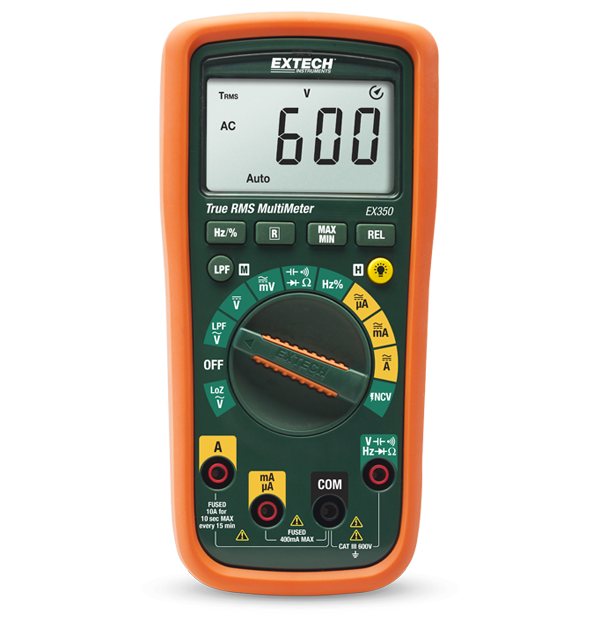 Extech EX350 11 Function True RMS Multimeter + NCV