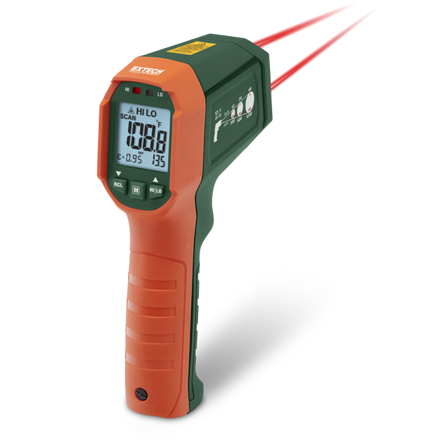 Extech IR320 Dual Laser IR Thermometer