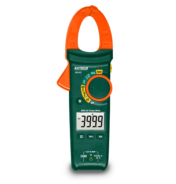 Extech MA440 400A AC Clamp Meter + NCV