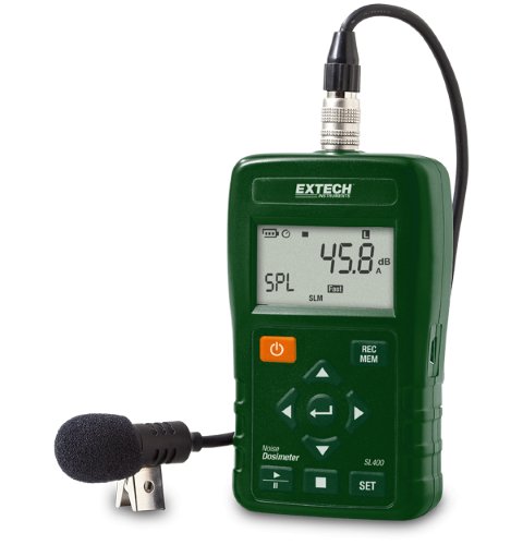 Extech SL400 Personal Noise Dosimeter with USB Interface