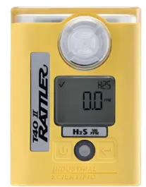 RATTLER T40 II SINGLE GAS MONITOR H2S (model: T42-023221) - 500 PPM Yellow color Rattler  Measurement Methods Technology Company Gas Detectors
