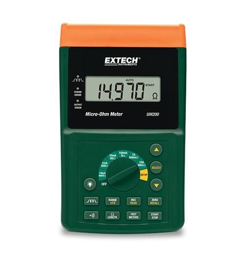 Extech UM200 High Resolution Micro-Ohm Meter