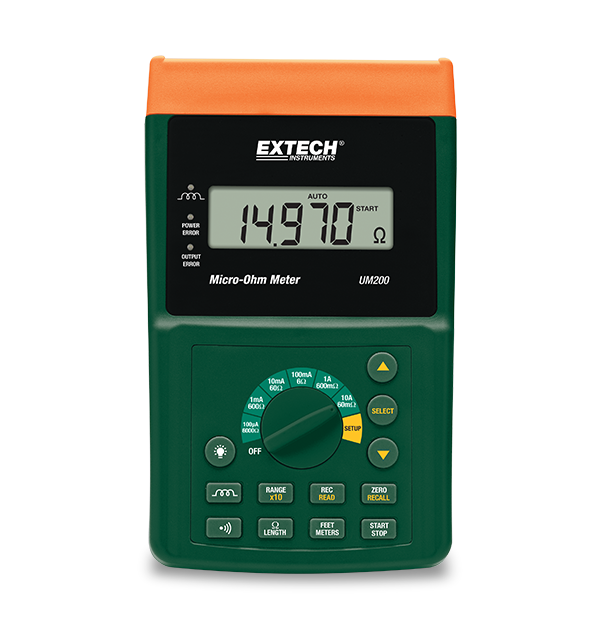 Extech UM200 High Resolution Micro-Ohm Meter